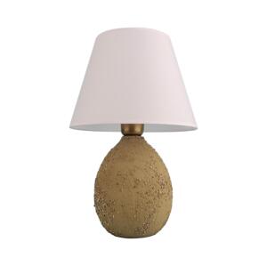 Stolná lampa RAMZES 1xE27/40W/230V biela/hnedá