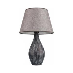 Stolná lampa RAMZES 1xE27/40W/230V šedá