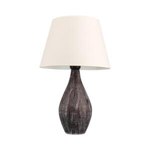 Stolná lampa RAMZES 1xE27/40W/230V biela/hnedá