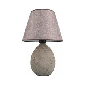 Stolná lampa RAMZES 1xE27/40W/230V šedá