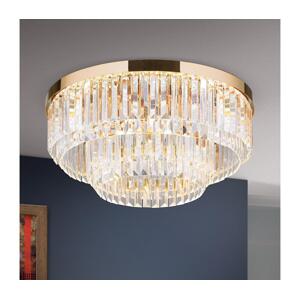 Orion Orion - LED Stm. krišt. svietidlo PRISM LED/80W/230V pr.55 cm 24K zlatý