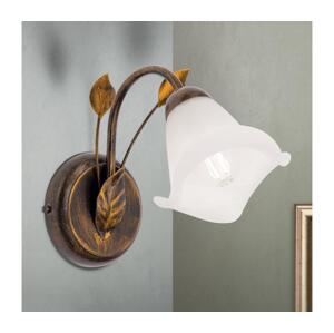 Orion Orion WA 2-1372/1 - Nástenná lampa SISI 1xE14/40W/230V bronz/patina