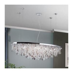 Orion Orion - Krištáľový luster na lanku CRYSTALRIVER 21xG9/40W/230V lesklý chróm
