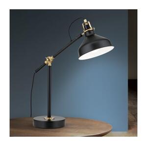 Orion Orion LA 4-1222/1 - Stolná lampa SCHILLER 1xE27/40W/230V čierna/bronz