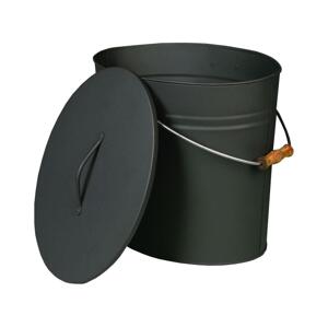 Lienbacher Vedro na popol s vekom 24 l antracit