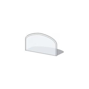 Lienbacher Sklo pod kachle 1000x550x6 mm poloblúk