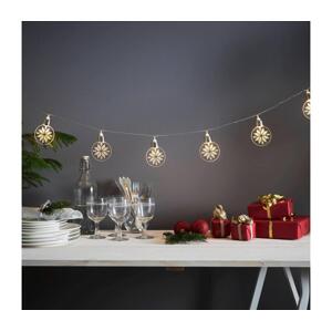 Eglo 411112 - LED Vianočná reťaz ORNAMENT 10xLED/3xAA 1,8m teplá biela