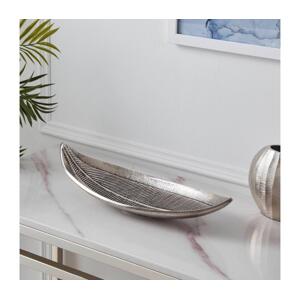 Eglo Eglo 427004 - Dekoračný podnos FORLEYET 14x38,5 cm strieborná