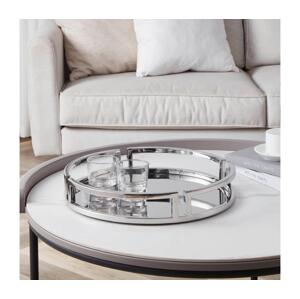 Eglo Eglo 427019 - Dekoračný podnos SAVANT pr. 38 cm chróm
