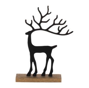 Eglo 427122 - Dekorácia BALIGUIAN 25,5x18,5 cm jeleň/čierna