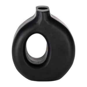Eglo Eglo 421264 - Drevená váza MELOBODY 16,5x18 cm čierna