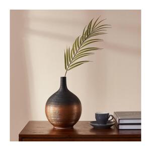 Eglo Eglo 421416 - Keramická váza SARYKSU 22x16 cm čierna/zlatá