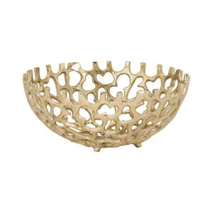 Eglo Eglo 427498 - Dekoračný podnos KIMITSU pr. 20,5 cm zlatá