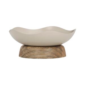 Eglo Eglo 427512 - Dekoračný podnos MONYWA pr. 14,5 cm béžová