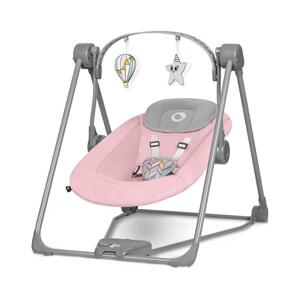 Lionelo Lionelo - Detské hojdátko OTTO 4xLR14 Pink Baby