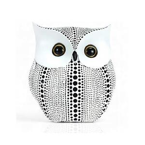 Estilo Home Dekorácia na stôl 15 cm biela/čierna
