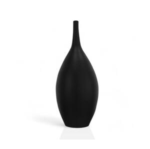 Estilo Home Keramická váza 47 cm čierna