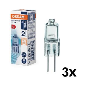 Osram Sada 3x žiaroviek do rúry HALOSTAR G4/10W/12V 2700K - Osram