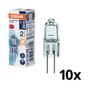 Osram Sada 10× žiaroviek do rúry HALOSTAR G4/20W/12V 2700K - Osram