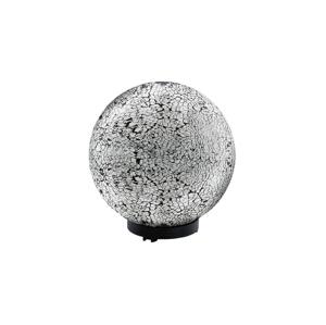 Eglo 91638 - vonkajšia lampa TERRALUNA 1 1xE27/18W čierna / biela