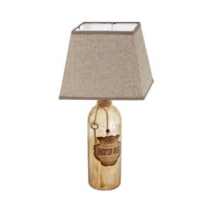 Eglo 202113 - Stolná lampa MOJADA 1xE27/40W/230V hnedá
