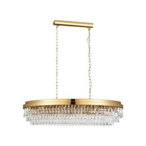 Eglo 39463 - Luster na reťazi VALPARAISO 13xE14/40W/230V zlatá