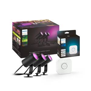 Philips Hue Lily Outdoor Bundle 3 svetlá + Bridge