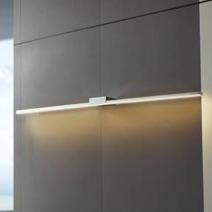 Zrkadlové svetlo Lucande LED Kivana, chróm, hliník, 120 cm