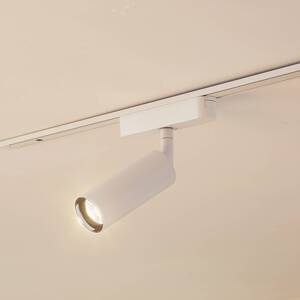 Lindby LED spot Lumaro, biely, Ø 4 cm, hliník