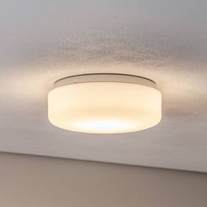 Stropné svietidlo BEGA LED 50030PK3, Ø 25 cm biely plast on/off