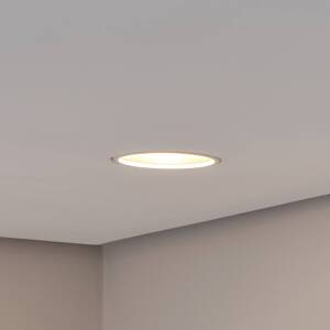 BEGA LED zapustený stropný bod Studio Line, biely/hliník, hliníkový