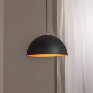 Závesné LED svietidlo Studio Line 50993, čierna/medená, Ø 35 cm