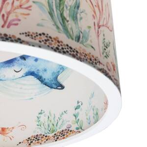 Závesné svetlo 25/40 Morské zvieratá, Ø 38 cm, farebné, plast
