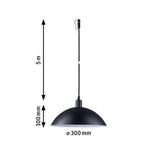 Paulmann Plug & Shine LED závesné svietidlo Mapalo E14 hliník