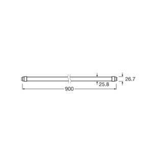 OSRAM LED žiarovka T8 10W trubica Bio-Lumilux 965 90cm