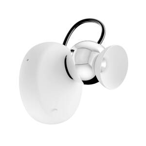 Nástenné svietidlo Duck LED, biele, hliník, 2 700 K, nastaviteľné