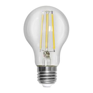 LED žiarovka, E27, 8 W, číra, vlákno, 4 000 K, stmievateľná