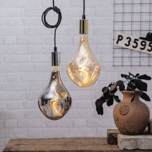 LED žiarovka Vintage A165 E27 2,5W čierna 2100K stmievateľná