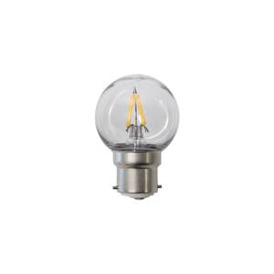 LED žiarovka, G45, B22, 1 W, číra, 2 200 K