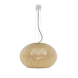 Vonkajšia závesná lampa Bover LED Garota, biela/slonovinová farba