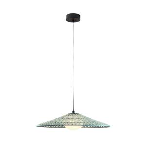 Vonkajšia závesná lampa Bover LED Nans Balis S/55, hnedá/béžová