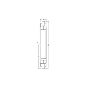 OSRAM LED žiarovka tyčová R7s 117,6 mm 8W 827 Slim Line