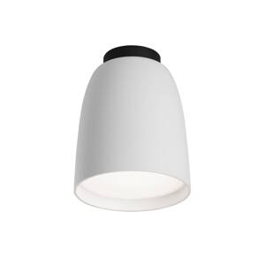 Bover LED vonkajšie stropné svietidlo Nut, biele, hliník/oceľ, Ø 10 cm