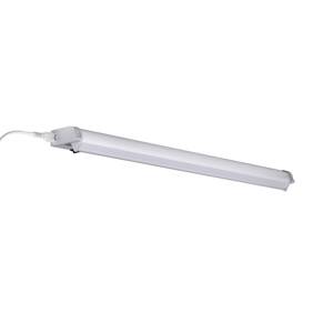 Povrchová montáž LED svetla 957021102, dĺžka 121 cm, strieborná, 4 200 K