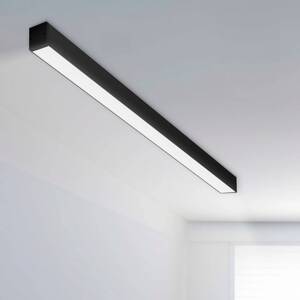 SLC LED stropné svietidlo Click pre dĺžku 56 cm, čierna, CCT