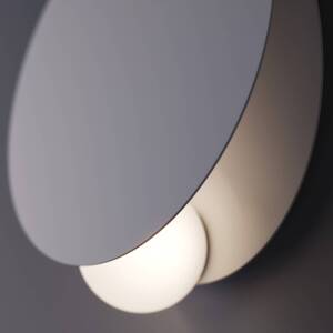 Fabbian LED nástenné svietidlo Akoya, biele, 3000K, stmievateľné