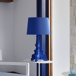 Stolná LED lampa Kartell Bourgie Mat, modrá, výška 78 cm