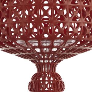 Stolná LED lampa Kartell Mini Kabuki, tmavočervená, výška 70 cm