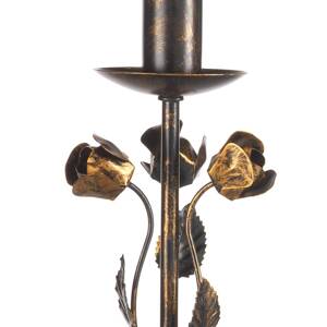 Stolová lampa Carolina, bronzová farba, 1 svetlo, železo