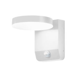 Nástenné svetlo LED 9113, senzor, biele, šírka 16 cm, CCT, IP54